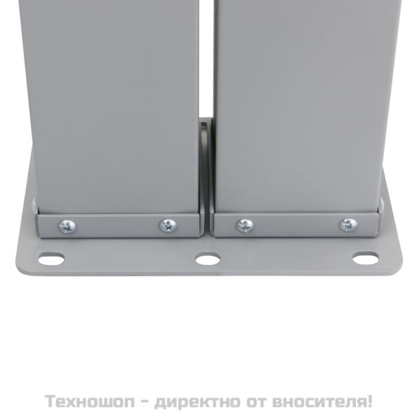 Прибираща се странична тента, кафява, 120x600 см