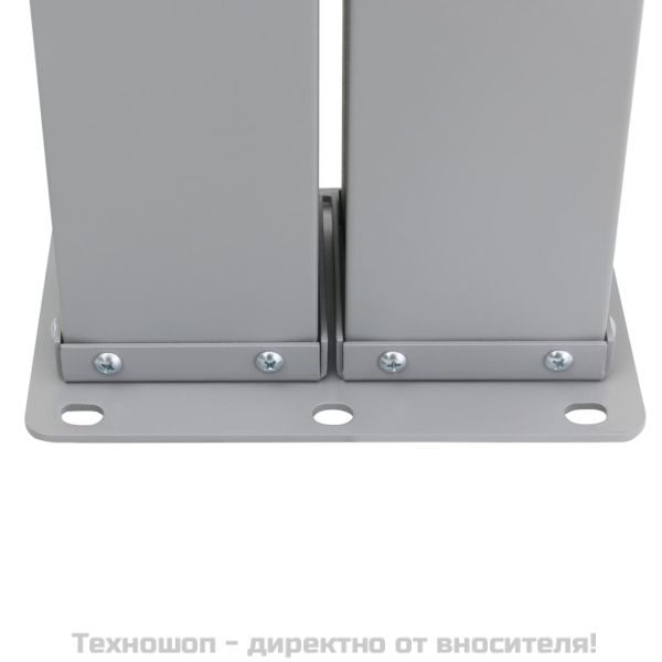 Прибираща се странична тента, червена, 160х600 см