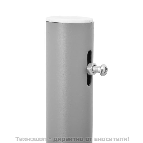 Прибираща се странична тента, червена, 160х600 см