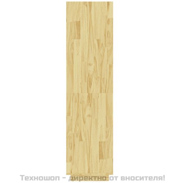 Библиотека/разделител за стая, 40x35x135 см, бор масив