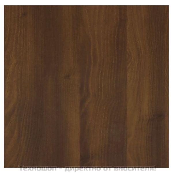 Стенни ТВ шкафове, 2 бр, кафяв дъб, 30,5x30x30 см