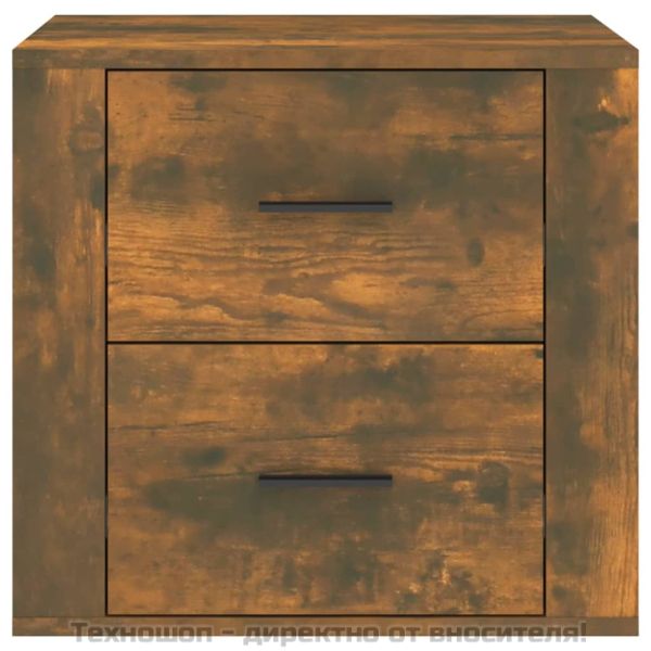 Нощно шкафче, опушен дъб, 50x39x47 см