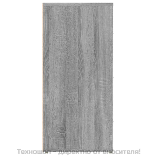 Сайдборд, сив сонома, 40x33x70 см, инженерно дърво