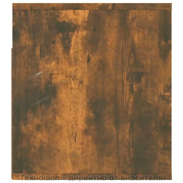 Нощни шкафчета за стенен монтаж, 2 бр, опушен дъб, 50x36x40 см