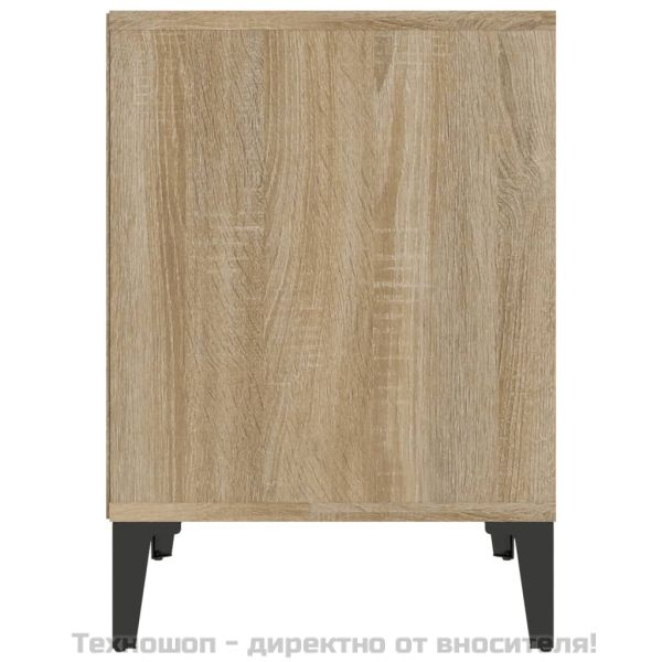 Нощно шкафче, сонома дъб, 40x35x50 см