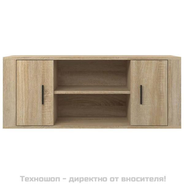 ТB шкаф, дъб сонома, 100x35x40 см, инженерно дърво