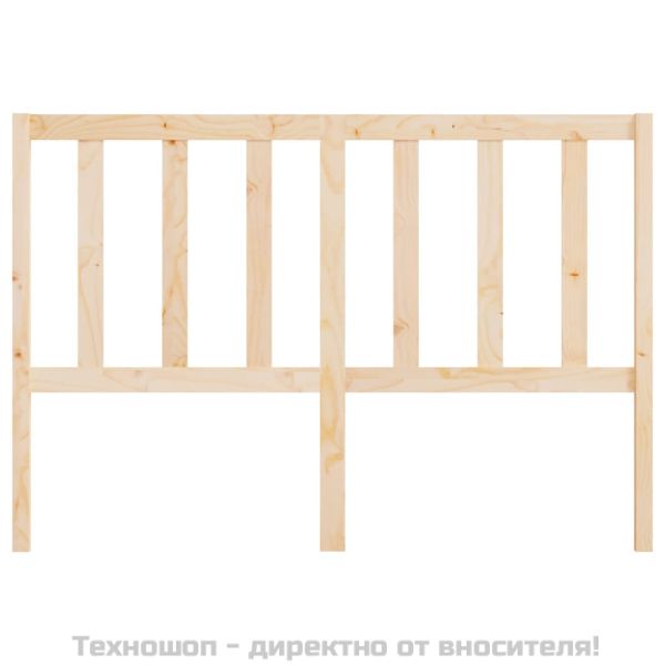 Горна табла за легло, 166x4x100 см, бор масив