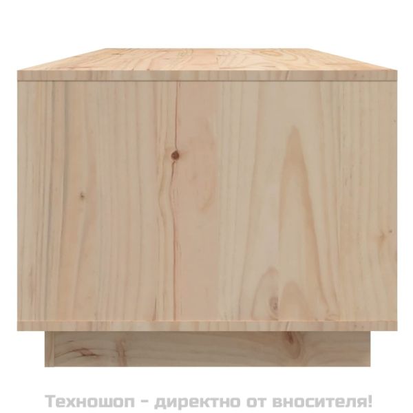 Кафе маса, 110x50x40 см, борово дърво масив