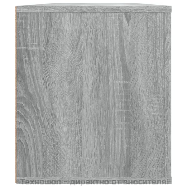 ТB шкаф, сив сонома, 100x35x40 см, инженерно дърво