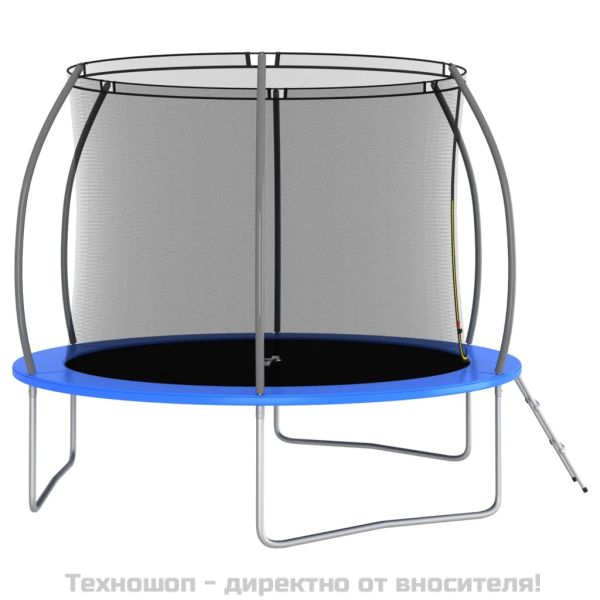 Комплект батут, кръгъл, 305x76 см, 150 кг