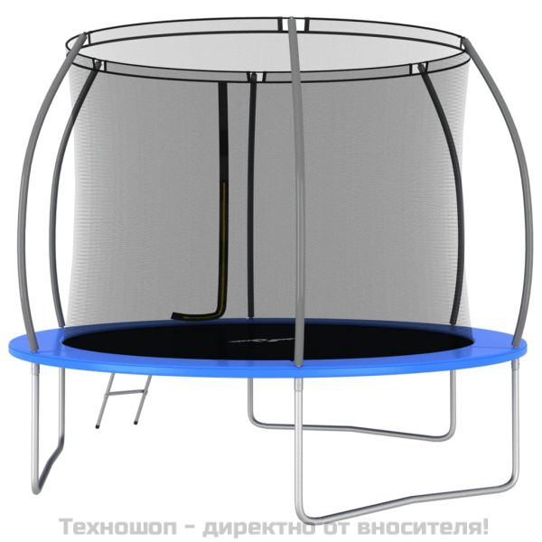 Комплект батут, кръгъл, 305x76 см, 150 кг