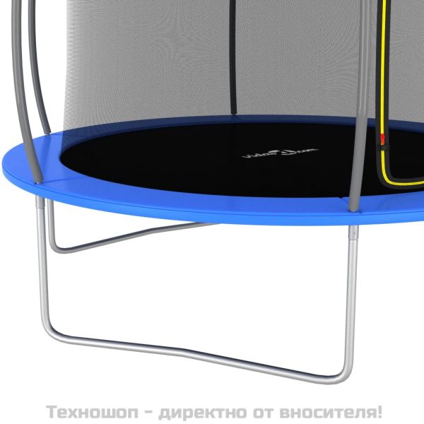 Комплект батут, кръгъл, 305x76 см, 150 кг