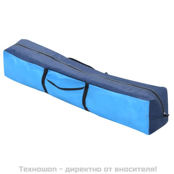 Парти шатра, арковидна, 450x450x265 см, светлосиня