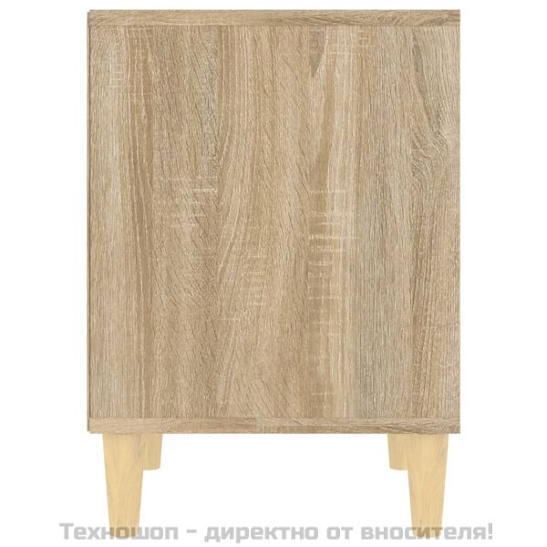 Нощни шкафчета, 2 бр, сонома дъб, 40x35x50 см
