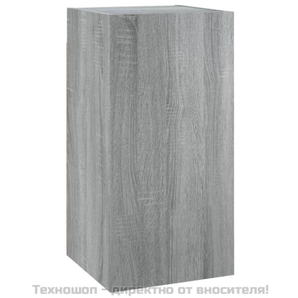 ТВ шкаф, сив сонома, 30,5x30x60 см, инженерно дърво