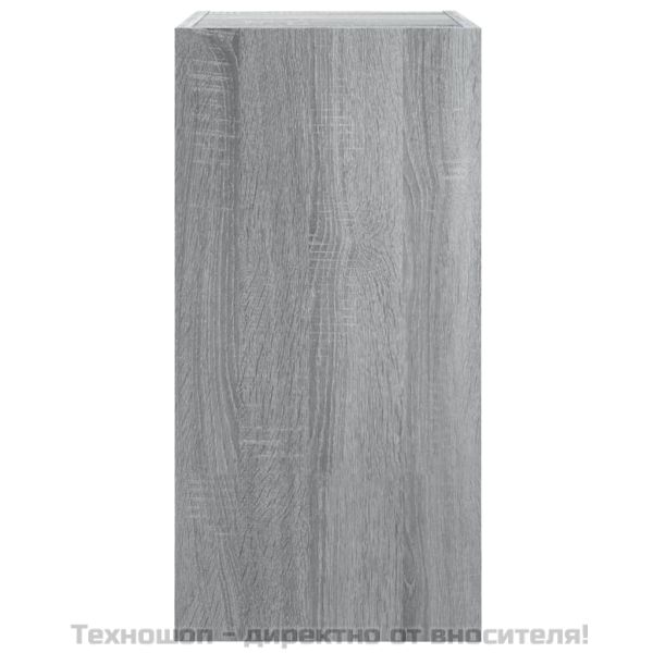 ТВ шкаф, сив сонома, 30,5x30x60 см, инженерно дърво