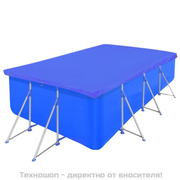 Покривало за басейн PE правоъгълно 90 г/м² 394x207 см