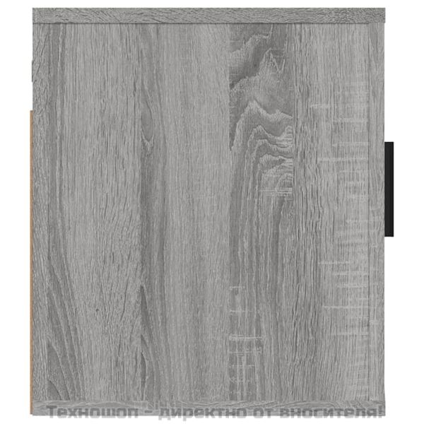 ТВ шкафове за стенен монтаж, 2 бр, сив сонома, 40x34,5x40 см