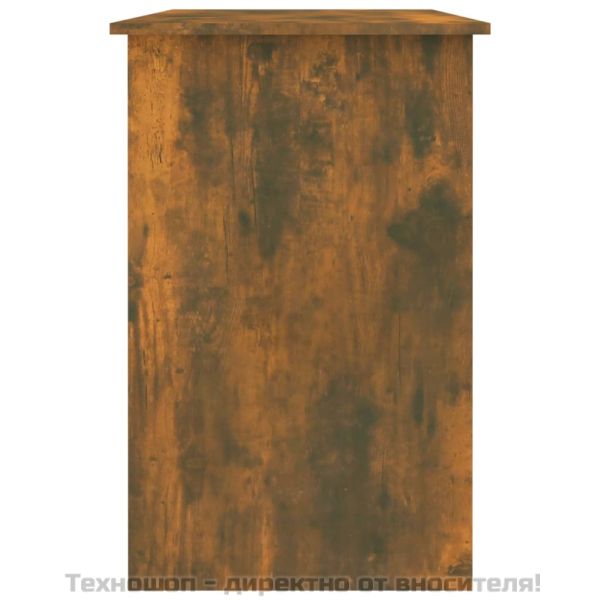 Бюро, опушен дъб, 100x50x76 см, инженерно дърво