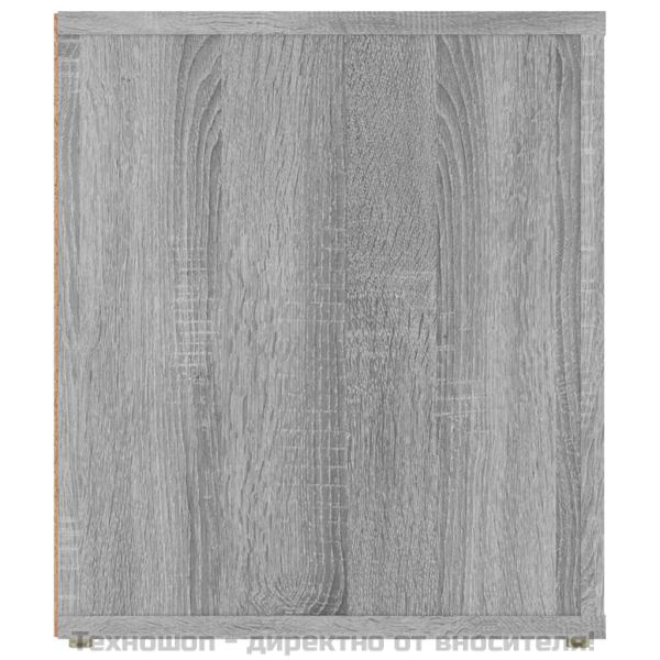 ТB шкаф, сив сонома, 100x35x40 см, инженерно дърво