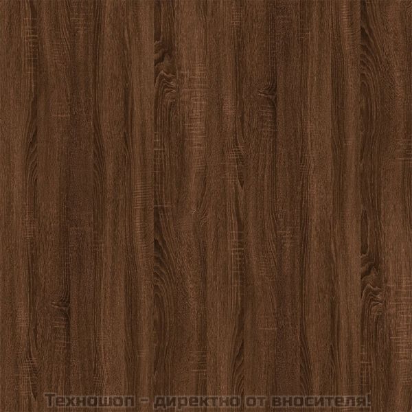 ТВ шкаф за стенен монтаж, кафяв дъб, 57x34,5x40 см