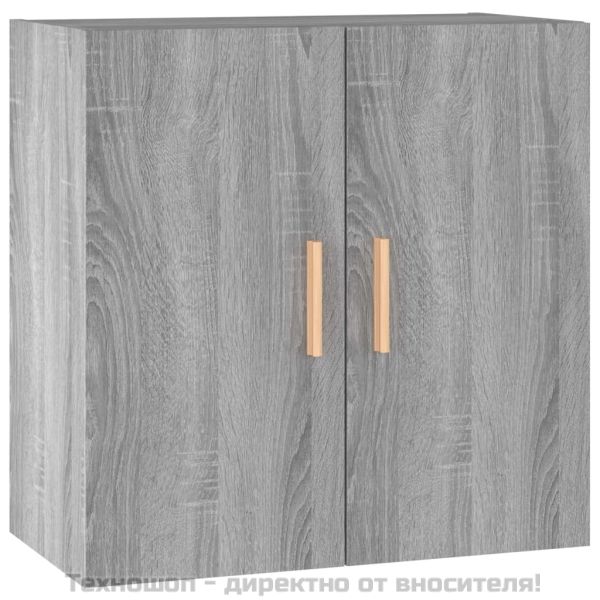стенен шкаф, сив сонома, 60x30x60 см, инженерно дърво