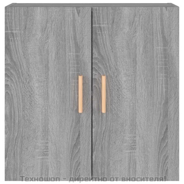 стенен шкаф, сив сонома, 60x30x60 см, инженерно дърво