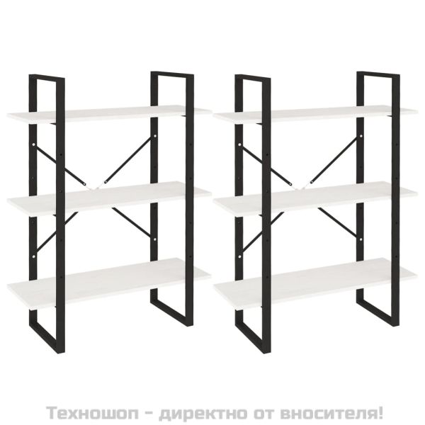 Висок шкаф, бял, 80x30x210 см, борово дърво масив