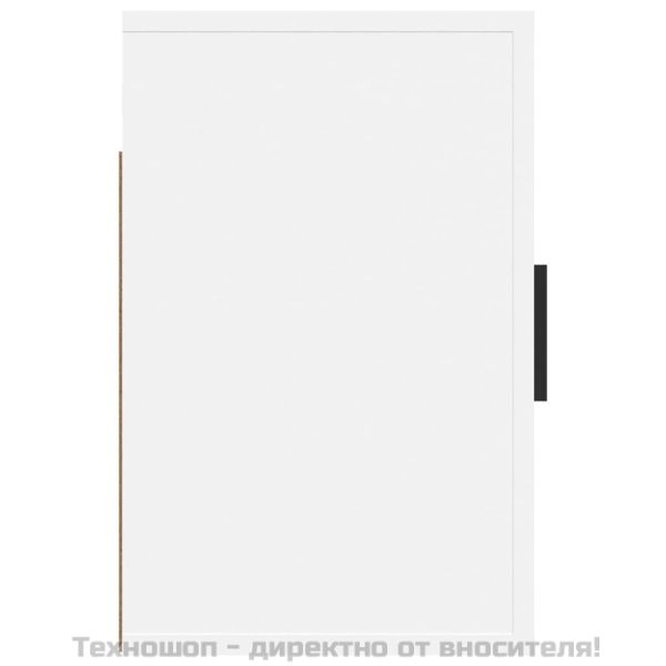Нощни шкафчета за стенен монтаж, 2 бр, бели, 50x30x47 см