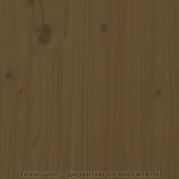 Библиотека/разделител за стая, меденокафява, 60x35x160 см, бор