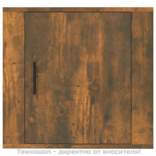 Нощни шкафчета за стенен монтаж, 2 бр, опушен дъб, 50x30x47 см