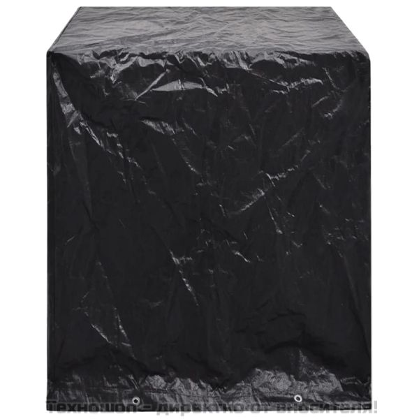 Покривало за градински мебели тенис маса 8 капси 160x55x182 см