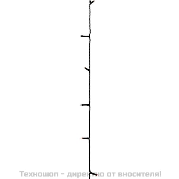 Светещ стринг с 600 LED 60 м 8 светлинни ефекта IP44 топло бял
