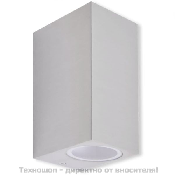 Градински лампи за стена, с горно и долно осветление, 2 броя