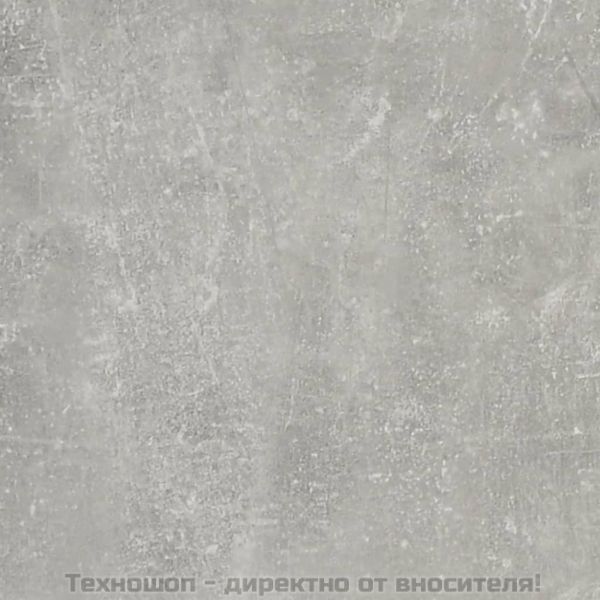 Маса за кафе, бетонно сива, 102x50x36 см, инженерно дърво