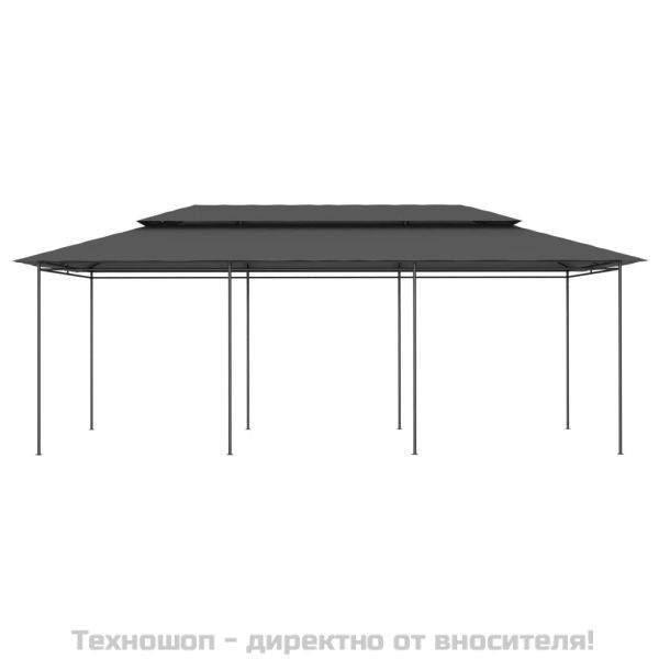 Шатра, 600x298x270 см, антрацит