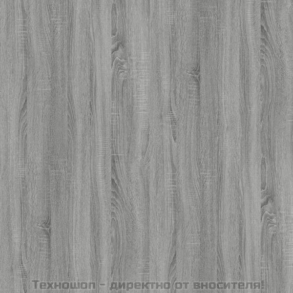 ТВ шкаф за стенен монтаж, сив сонома, 57x34,5x40 см