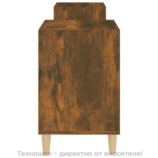 ТB шкаф, опушен дъб, 160x35x55 см, инженерно дърво