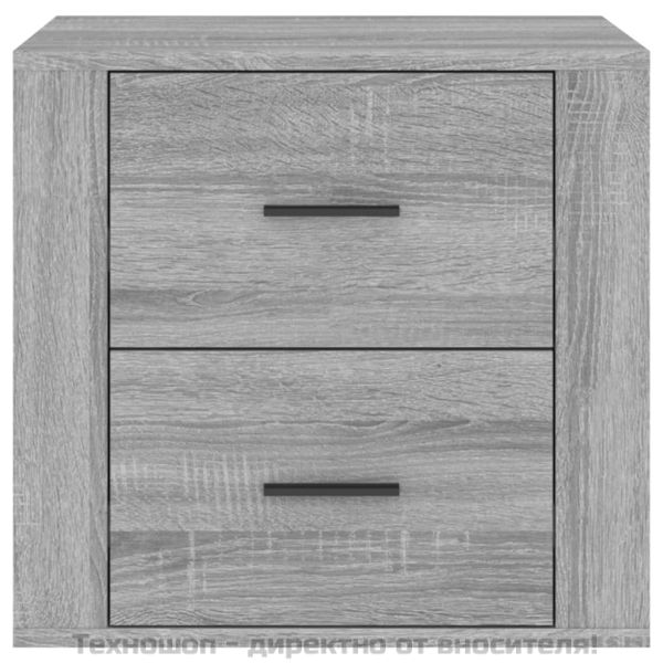 Нощно шкафче, сив сонома, 50x39x47 см