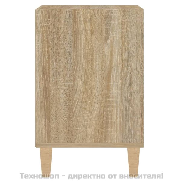 ТВ шкаф, бетонно сиво, 100x35x55 см, инженерно дърво