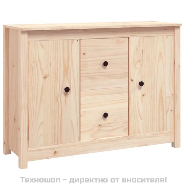 Сайдборд, 100x35x74 см, бор масив