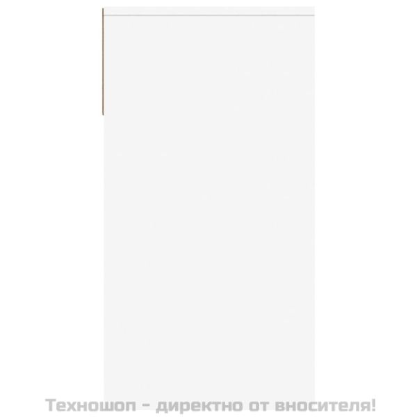 Конзолна маса, бяла, 100x39x75 см, инженерно дърво