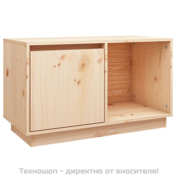 ТВ шкаф, 74x35x44 см, бор масив