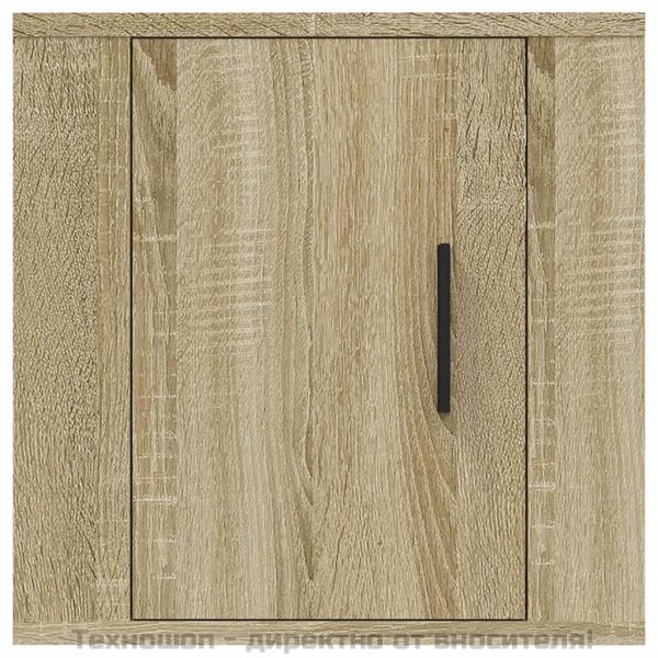 ТВ шкаф за стенен монтаж, сонома дъб, 40x34,5x40 см