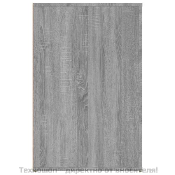 Бюро, сив сонома, 100x49x75 см, инженерно дърво