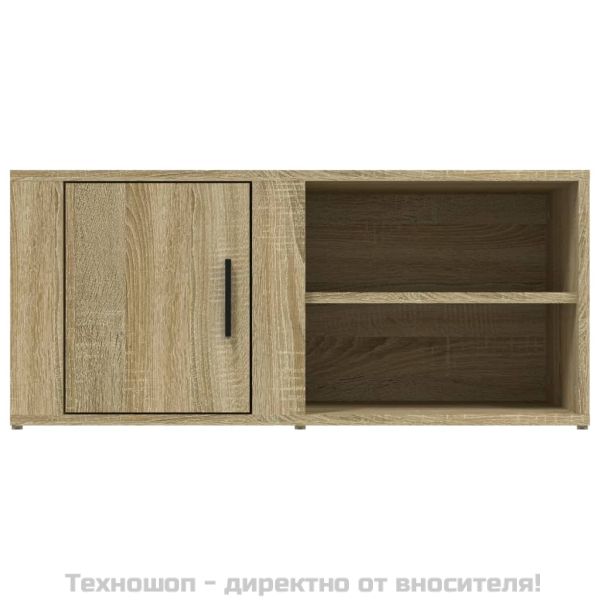 ТВ шкафове 2 бр, дъб сонома, 80x35x36,5 см инженерно дърво