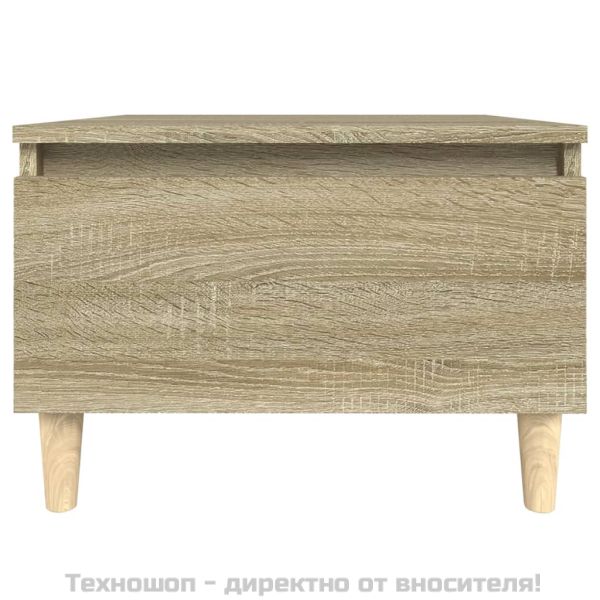 Странични маси, 2 бр, Дъб сонома, 50x46x35 см, инженерно дърво
