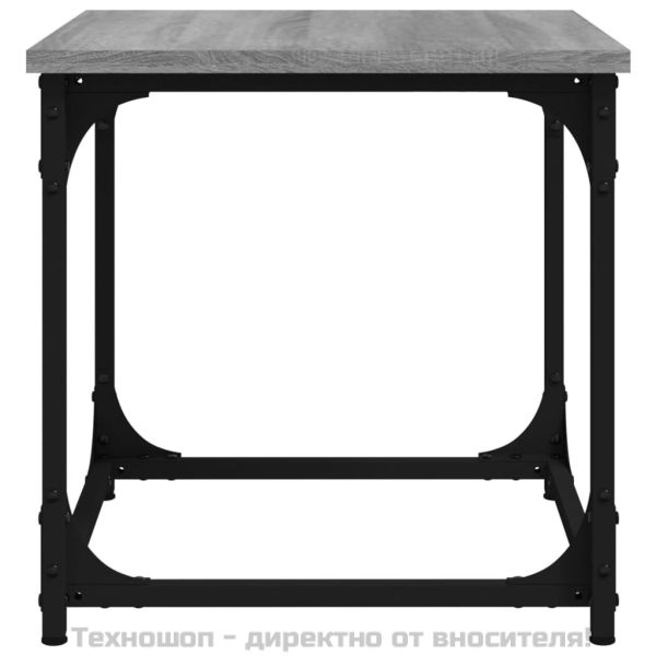 Странична маса, cив сонома, 40x40x40 см, инженерно дърво