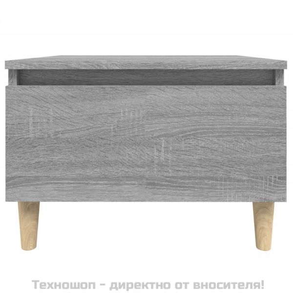 Странични маси, 2 бр, сив сонома, 50x46x35 см, инженерно дърво