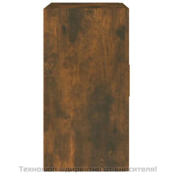 Стенен шкаф, опушен дъб, 60x30x60 см, инженерно дърво